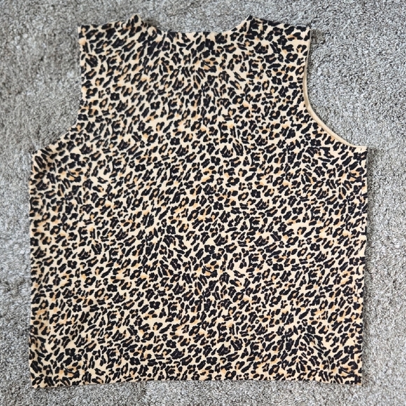 Extra Point Leopard Print Tank Top Plus Size 2XL - Picture 4 of 4